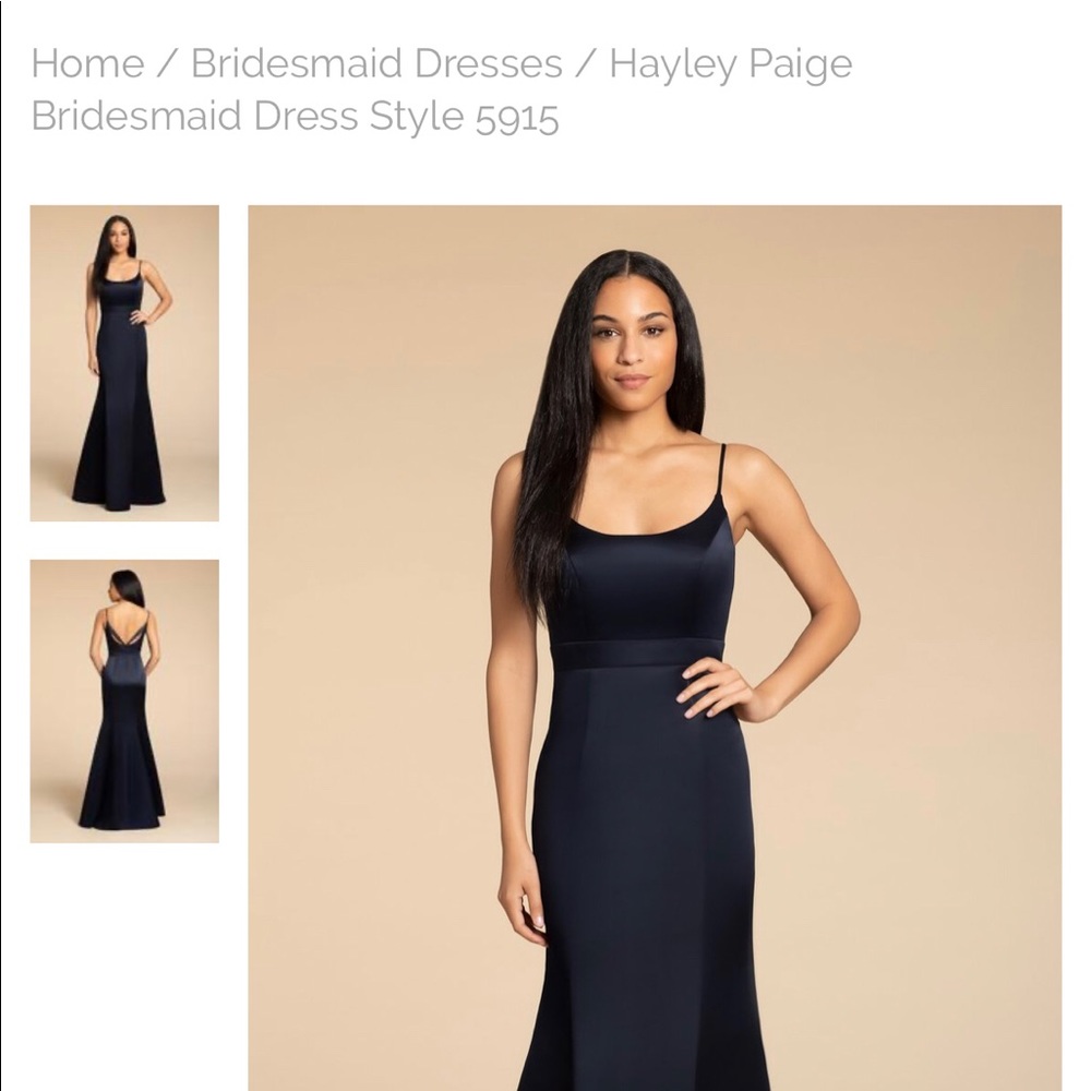 Hayley Paige bridesmaid gown